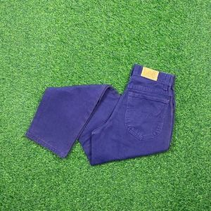 Vintage Lee dark violet purple mom jeans